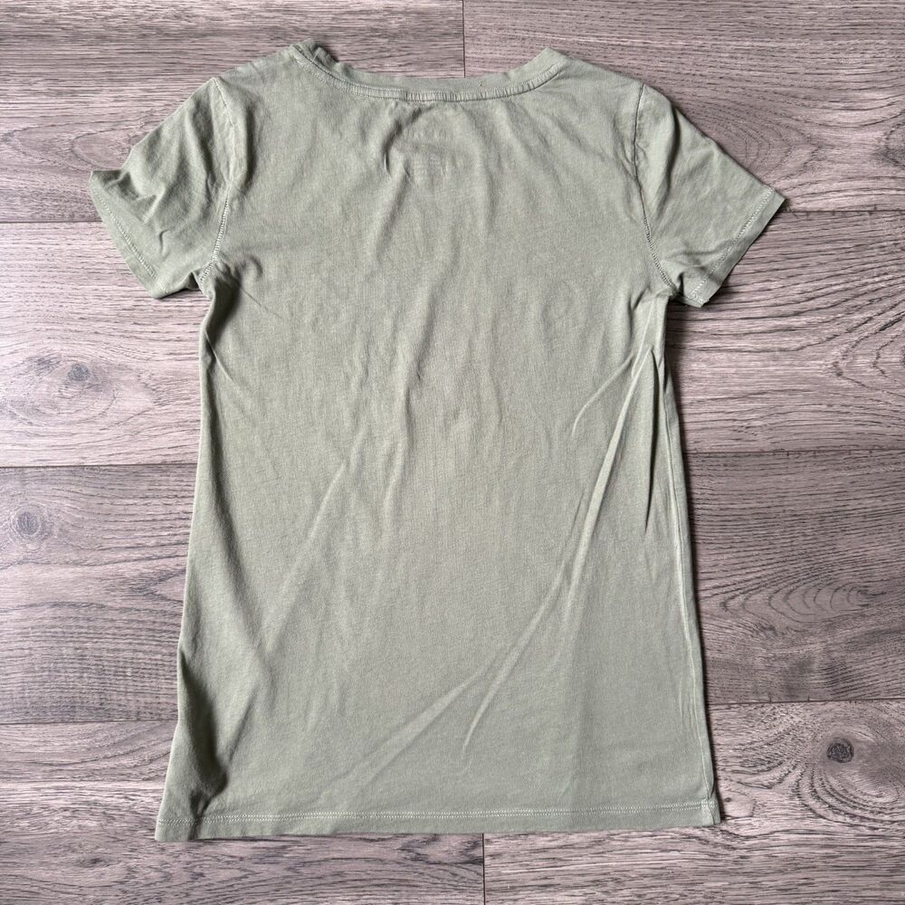 American Eagle Outfitters Classic Vintage Y2K Graphic Tee - Sage Green - Size XS - Picture 6 of 6
